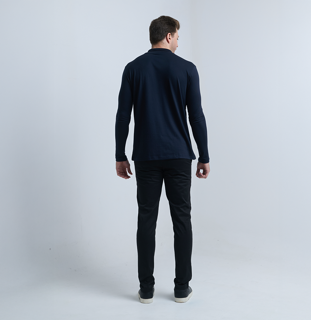 Long Sleeve Polo Shirt