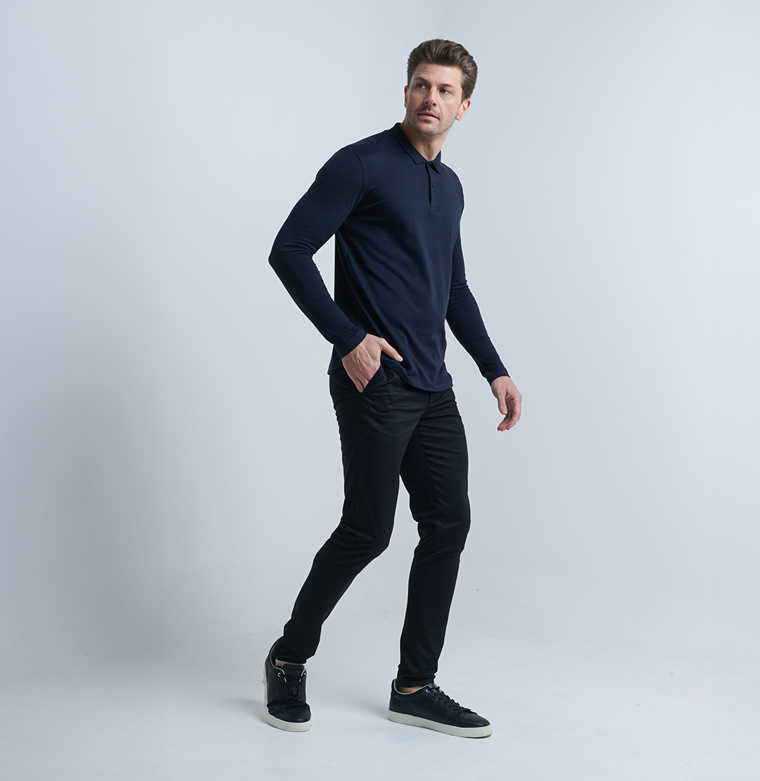 Long Sleeve Polo Shirt Kit 2X