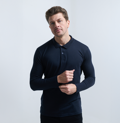 Long Sleeve Polo Shirt Kit 2X