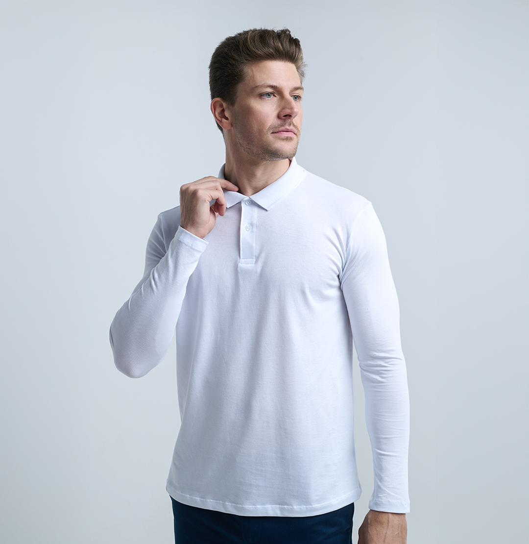 Long Sleeve Polo Shirt Kit 2X