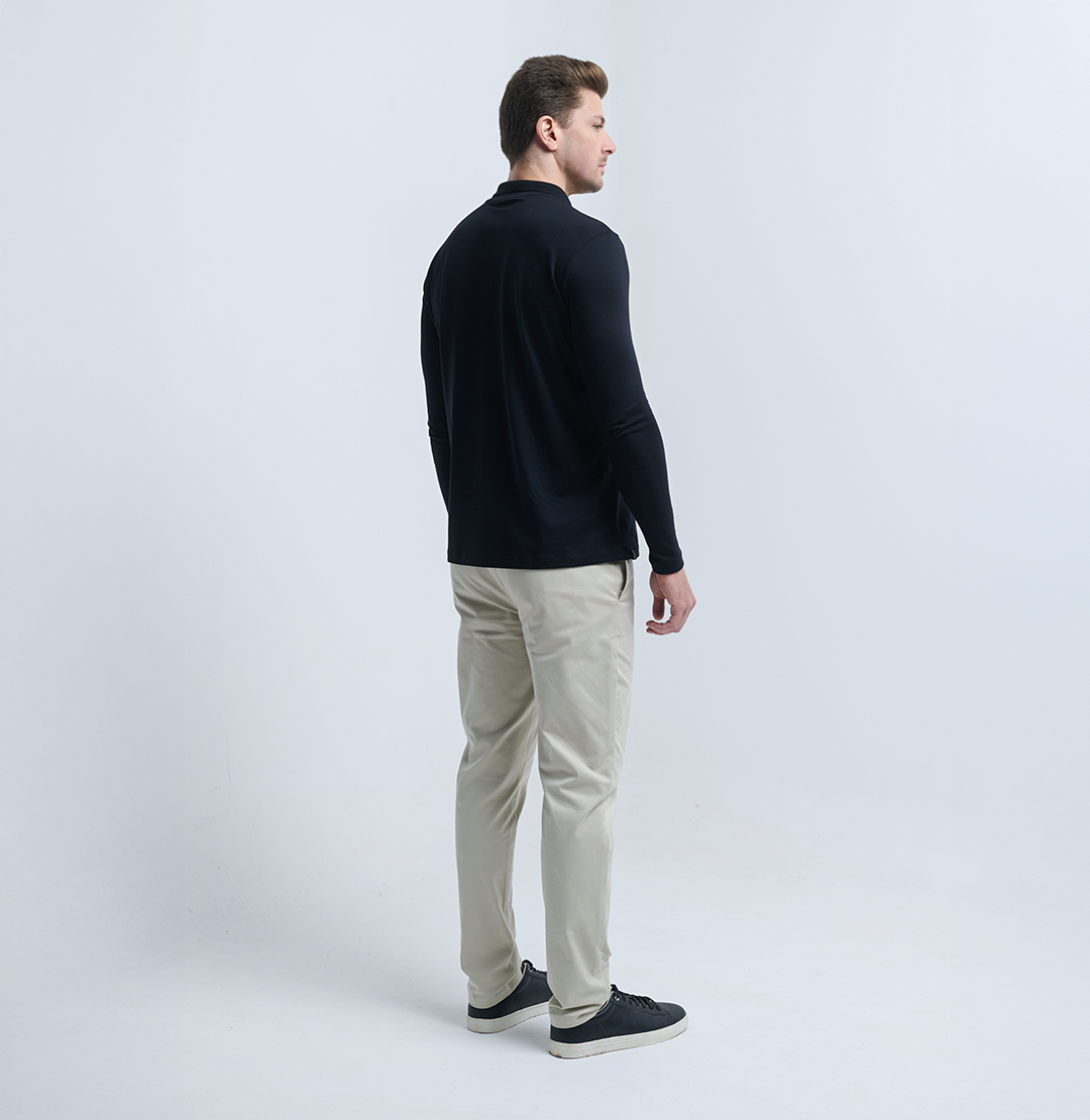 Long Sleeve Polo Shirt