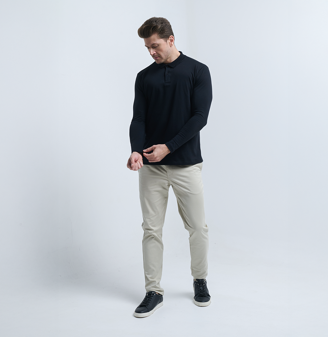 Long Sleeve Polo Shirt Kit 2X